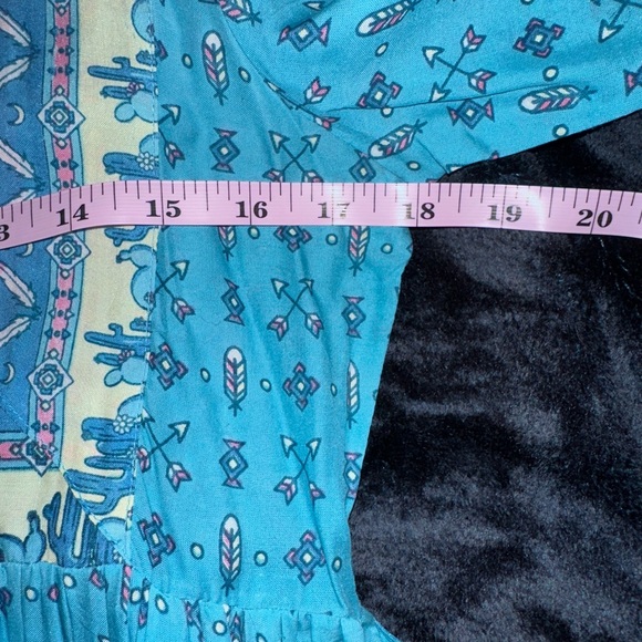 NWT HOUSE OF SKYE AUSTRALIA GOLD DUST WILD WEST MAXIDRESS - Picture 7 of 8